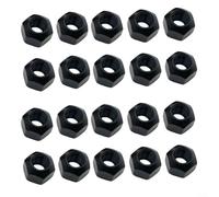 Alanmoship Lot de 20 écrous de roue RRD500010 en acier au carbone Style OEM Remplacement direct pour Land Rover Defender 90 et Discovery 1 tous modèles avec roues en acier avant, arrière, gauche et