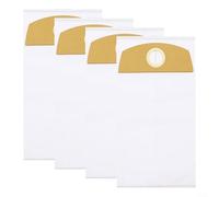 Alanmoship Lot de 4/10 sacs d'aspirateur pour Flex FLE00219 VC6-487287 - Sacs à poussière en polaire compatibles avec VC 6 L MC 18.0 - Lot de 4/10 filtres de rechange pour nettoyage domestique