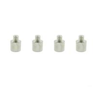 Alanmoship Lot de 4 adaptateurs de connecteur M10 vers 3/8 M10 x 1,5 mm pour antenne JPC, compatible avec radios Kenwood, utilisation robuste en extérieur et voyage