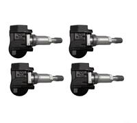 Alanmoship Lot de 4 capteurs TPMS pour Tesla Model S/X/3/Y, système de surveillance de la pression des pneus, remplace 103460200A 103460200C, capteurs ABS pré-programmés noirs en métal (noir