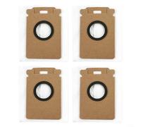 Alanmoship Lot de 4 sacs à poussière pour aspirateur Roborock H50 Ultra H60 Hub Ultra et H60 Hub Pro 3,5 l