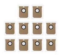Alanmoship Lot de 4 sacs à poussière pour Cecotec Conga 2299 2499 7490 Ultra pour X-treme for Genesis - Pièces de rechange en tissu non tissé pour nettoyage de la maison, blanc (lot de 10)