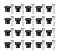 Alanmoship Lot de 5/10/20 capuchons de tête de pulvérisation compatibles avec les arroseurs Hunter, couvercle de buse en ABS avec filtre pour système d'irrigation de jardin, noir, lot de 5/10/20
