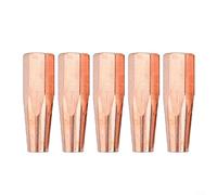 Alanmoship Lot de 5 buses de chalumeau de brasage à gaz pour oxygène, propane, acétylène pour kit de coupe de soudage au gaz MAPP pour réfrigérateur, tuyau, bijoux, outils chauffants, 05-2 mm (version
