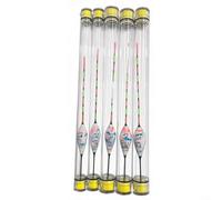 Alanmoship Lot de 5 flotteurs de pêche en eau peu profonde peints pour la pêche en surface, matériel composite haute visibilité, 165 à 18 cm (D-01)