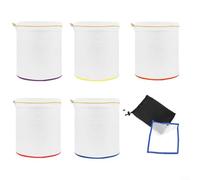 Alanmoship Lot de 5 sacs à bulles en maille pour extraction d'huiles essentielles, filtre à base de plantes, sac d'extraction de 5 pièces, 18 litres, réutilisables, pour extraire les huiles