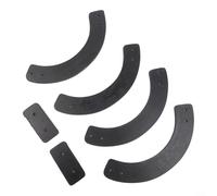 Alanmoship Lot de 6 spatules en caoutchouc pour souffleuse à neige à une étape de 53,3 cm 2004 et plus récents, remplace 753-04472 953-04472, kit de grattoir pour l'entretien de la cour d'hiver