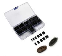 Alanmoship Lot de 620 connecteurs de fils - 2,54 mm - Boîtier de broches M/F - Bornes à sertir pour platine d'expérimentation électronique pour projets Arduino