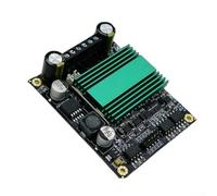 Alanmoship Module pilote de moteur CC à double pont en H 100 A avec isolation optocoupleur, large plage de tension 12 V-48 V et dissipateur thermique intégré pour robotique et compétitions de