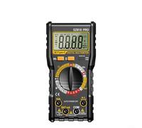 Alanmoship Multimètre numérique rechargeable pour ANENG SZ818 avec mesure précise de la tension AC/DC, détection de ligne NCV en direct, test de capacité et de transistor, écran LCD clair