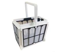 Alanmoship Panier filtrant ultra-fin 9991457-R1 pour nettoyeur de piscine robotique Dolphin, cadre en ABS capture les débris de sable, entretien facile à rincer pour piscines transparentes (9991457-R1