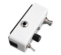 Alanmoship Pédale d'effets Noise Gate pour guitare compatible avec Rowin LEF-319, anti-bruit pour guitare électrique, 2 modes de réduction du bruit dur/doux, construction en alliage de zinc