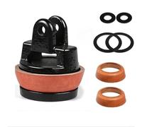 Alanmoship Piston de rechange pour pompe à eau modèle 75 avec joint en cuir et joints en caoutchouc moulé, kit de piston de pompe à poignée en fer, pièces de pompe de fontaine