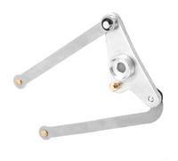 Alanmoship Plaque triangulaire en alliage d'aluminium pour collecteur d'admission pour tige de course, pour Mercedes-Benz Classe R V251/W251, Classe S W221/C216, SL R230, SLK R171