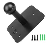 Alanmoship Porte-vélos mural en acier robuste avec joint à rotule Capacité de 60 kg avec vis de montage et goupilles d'extension pour économiser de l'espace