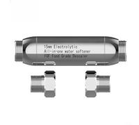 Alanmoship Préfiltre anti-calcaire magnétique pour système de chauffage domestique, corps en cuivre avec poignée marche/arrêt, filetage mâle PPR, filetage mâle de 1/2", 3/4", filetage mâle de 2,5 cm