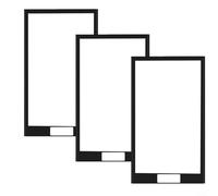 Alanmoship Protection d'écran LCD en verre trempé de 6,3 cm Ultra HD Dureté 9H Résistant aux rayures Facile à installer Compatible avec Insta360 X5/X4 Action Camera