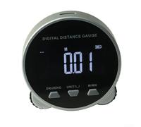Alanmoship Règle électronique numérique avec écran LCD, télémètre rechargeable de type C pour mesure de ligne droite, courbe et diamètre, portable, 10 enregistrements mémoire, 0-199,999 m