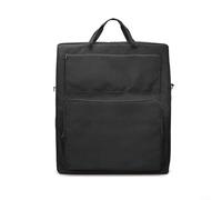 Alanmoship Sac de rangement pour panneau solaire Jackery SolarSaga 100 W, étui de transport rembourré avec bandoulière pour camping, camping-car, voyage, organiseur en tissu Oxford noir