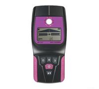 Alanmoship Scanner mural numérique avec détection de fils sous tension, détecteur de tuyaux en métal et PVC pour cloison sèche, béton et bois, outil de détection de mur LCD, profondeur de balayage de