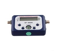 Alanmoship SF-95DRL pour SATELLITE Finder mètre avec boussole et LCD, détecteur de signal 950-2150 MHz pour installation de parabole bande C/Ku/Ka, outil de poche pour campeurs