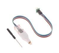 Alanmoship SOP8 WSON8 Câble de programmateur à puce avec broches à ressort, pour téléchargement, lecture, écriture, sonde flexible de 30 cm, pour TV et cartes mères, pas de 44/58/65/85 mm (5,8 mm)