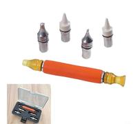 Alanmoship Stylo magnétique de réparation de bosses de voiture avec 4 embouts de rechange Kit d'outils professionnels pour réparation de carrosserie de voiture