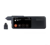 Alanmoship Stylo testeur de pierres précieuses rechargeable avec écran LCD et indicateur LED, détection de conductivité thermique pour une identification précise et des bijoux à la maison ou