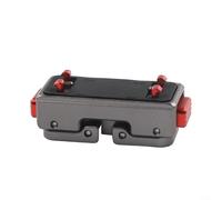 Alanmoship Support magnétique à dégagement rapide pour appareils photo Insta360 X5 X4 X3 X2 Pro - Adaptateur de base en alliage d'aluminium léger avec interface à vis de 6,35 mm (base)