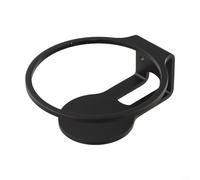 Alanmoship Support mural pour HomePod en alliage d'aluminium élégant avec design compact et gestion des câbles soignée pour une configuration audio organisée (noir)