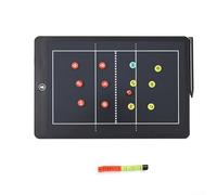 Alanmoship Tableau de stratégie électronique LCD pour entraînement de football avec marqueurs magnétiques et stylo pour football, basket-ball, handball, volley-ball, hockey sur glace, badminton