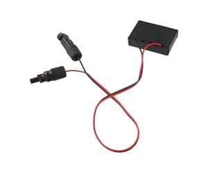 Alanmoship Tension d'interface de panneau solaire pour stabilisateur avec port CC pour station d'alimentation portable, câble de 50 cm pour chargement de camping en plein air