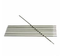 Alanmoship Tiges de soudage en acier inoxydable E6013 pour acier doux, fil de 300 mm de long pour soudure intermittente à plaque fine, faible éclaboussures, allumage facile, 2,5 mm/3,2 mm en option