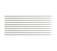 Alanmoship Tiges de soudure en acier inoxydable E309L-16, électrodes à faible éclaboussures pour métal et revêtement différents, compatibles avec alimentation CC, longueur 250-350 mm, lot de 10 (2 mm)
