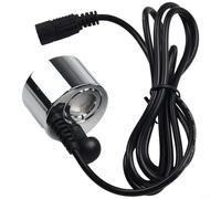 Alanmoship Transducteur en métal argenté M-011B pour feux électriques Optimyst, pièce de rechange avec outil de démontage pour RTOPC pour radiateurs RDY SCR TAH Series