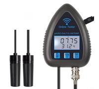 Alanmoship TUYA Smart Moniteur de qualité de l'eau 5 en 1, capteur de température de salinité WiFi pour aquarium hydroponique, ABS 100 x 75 x 20 mm (WF9953)