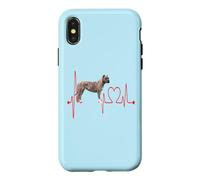 Alano Espanol Dog Heartbeat Mes Chiens sont Mon Cardio Coque pour iPhone X/XS
