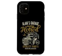 Alan's Hotrod Garage, Voiture Classique personnalisée Alan Design Coque pour iPhone 11
