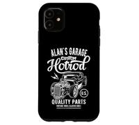 Alan's Hotrod Garage, Voiture Classique personnalisée Alan Design Coque pour iPhone 11