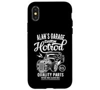 Alan's Hotrod Garage, Voiture Classique personnalisée Alan Design Coque pour iPhone X/XS