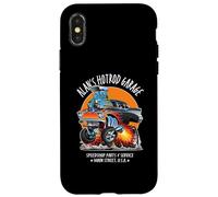 Alan's Hotrod Garage, Voiture Classique personnalisée Alan Design Coque pour iPhone X/XS