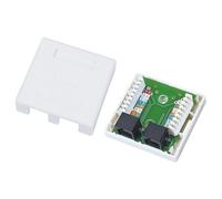 Alantec GN002 connecteur de fils 2xRJ45 Blanc