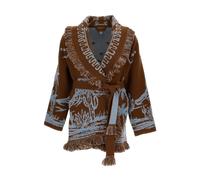 Alanui - Cardigan Esprit Canyon - Femme - Pulls - Brun - Taille: 38 FR