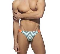ALANZE String Maillots De Bain Homme Maillots De Bain Été Maillots De Bain Push Pad Maillot De Bain Maillot De Bain Hommes Séchage Rapide Patchwork Bikini Mâle Gay,Patchwork,L