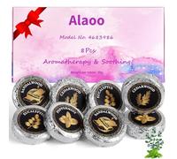 Alaoo Lot de 8 Tablettes de Douche Set de Bombes de Bain Bombes de Douche