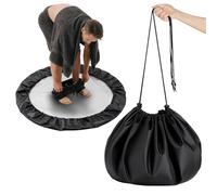 Alaoo Sac À Changement De Combinaison 110cm, Multifonction Résistant à l'eau Sac Combinaison Surf avec Cordon de Serrage, Changement De Tapis pour Le Surf, Surf Change Gear, Surfing Accessories, Noir