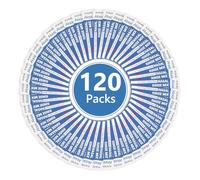 Alaoo Sachets Sel Nasal, 120x2.7g Sachets de Douche nasale Sacs Sachets Sel NASA, Sel D'irrigation de Nez, Sel pour Rinçage Nasal pour Douche Nasale, Kit Sinus Rinse, Irrigation Nasale, Neti Pot