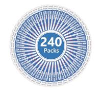 Alaoo Sachets Sel Nasal, 240x2.7g Sachets de Douche nasale Sacs Sachets Sel NASA, Sel D'irrigation de Nez, Sel pour Rinçage Nasal pour Douche Nasale, Kit Sinus Rinse, Irrigation Nasale, Neti Pot