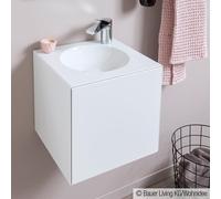 Alape Folio Meuble avec lave-mains, 1 porte, 5161814000, WP.Folio11