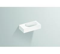 Alape Lavabo WT.XXS450.R, rectangulaire L : 450mm H : 100mm P : 236mm, blanc, 4298000000
